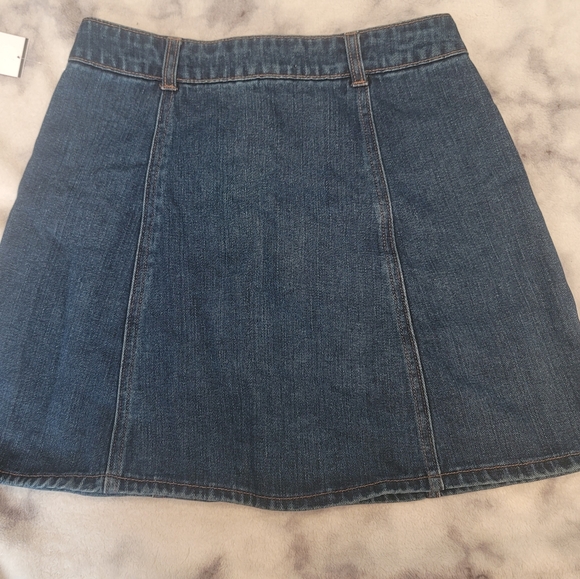 * Gifted* LIFE IN PROGRESS JEAN SKIRT XS - Picture 2 of 4